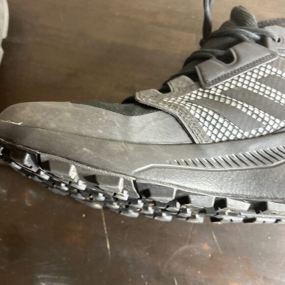 Adidas Terrex AX4 mid gore-tex hiking shoes Men 8.5 Black - Picture 5 of 16